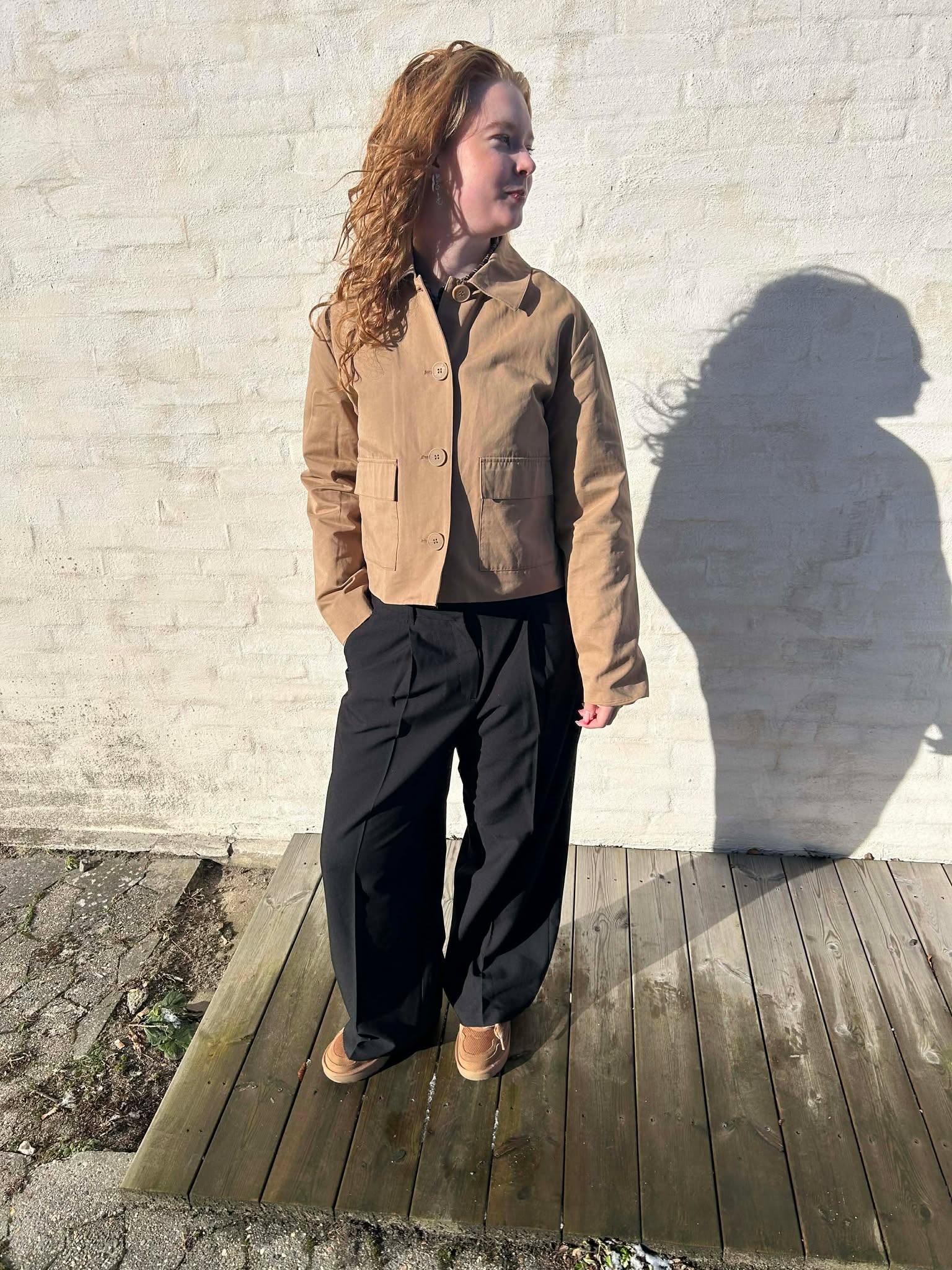 JDYSIENNA Jacket - Tigers Eye